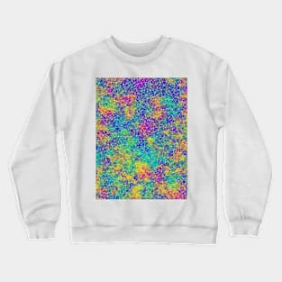 Cosmic Geometry Prism: Celestial Hues in Modern Design Crewneck Sweatshirt